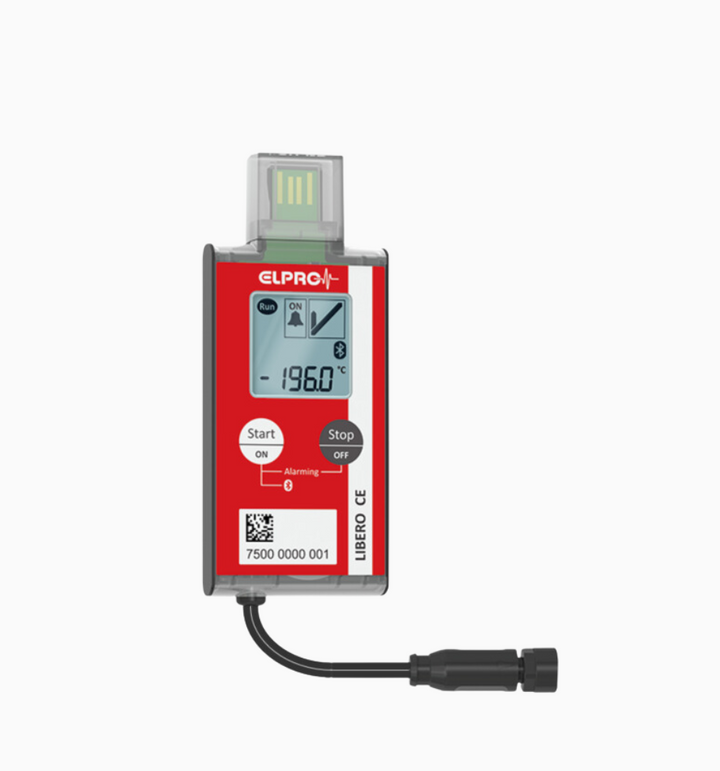 LIBERO CE with external Pt100 4-Wire Probe